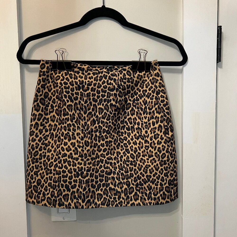 XOXO Cheetah Print Skirt, Size XS